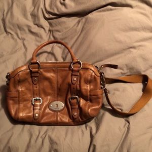 Fossil Satchel Leather Bag